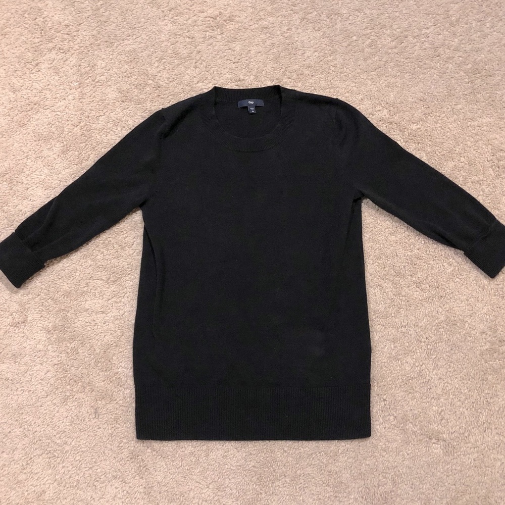 Gap black crew neck sweater women’s size -xs